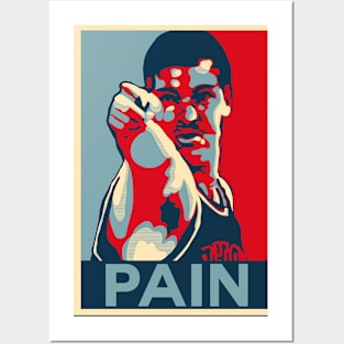 Bill Laimbeer Pain Obama Hope Large Print Posters and Art